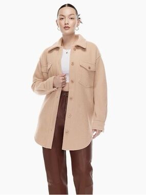 Aritzia Light Sage Green Utility Jacket